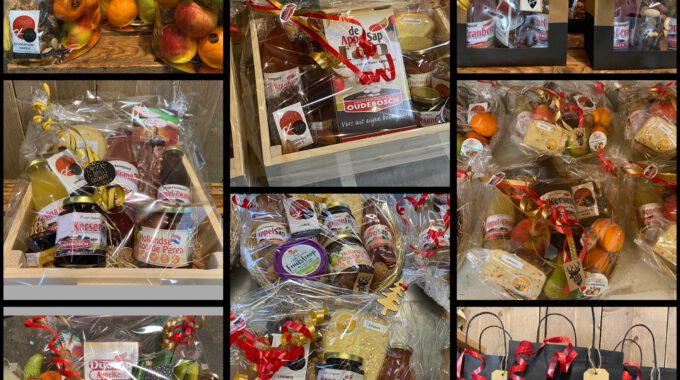 Lokale Cadeaupakketten Van Oudebosch…ook Voor De Feestmaand December